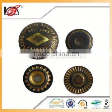 Fancy New Arrival Plastic Snap Buttons With Logo for Clothing photo-6