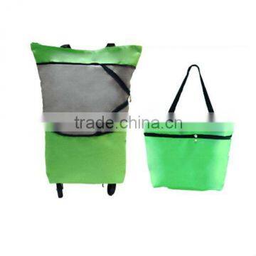 folding Cheap trolley bag With Wheels