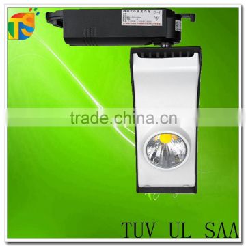 CE ROHS 20w led track light AC85-245v CR80 3 years warranty