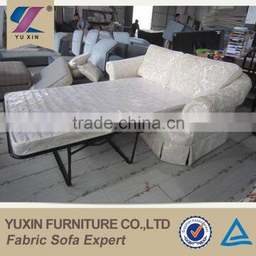 Hot Sale Prinrte Design Folding Upholstered Sofa Bed With Mattress photo-5