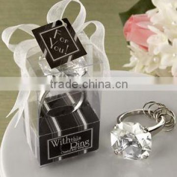 Crystal Napkin Holder Wedding Diamond gifts For Girls Napink Ring