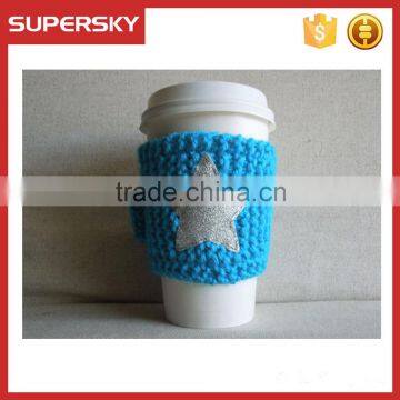 V-71 Cute porcelain coffee cups mugs with sweater /Set for gift promotion