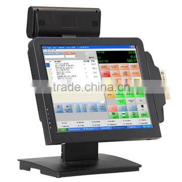 IZP024 Android Pos System All in One 15 Inch Touch Capacitive Screen Black Color Quality Choice photo-3