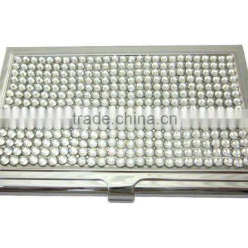 wholesale diamond metal card holder,various designs,pass factory audit