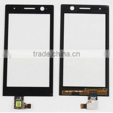 Mobile phone touch panel lens touch digitizer replacement for Sony ST25