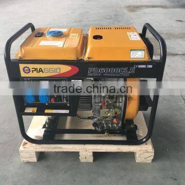 low price power 5KW portable electric generator diesel engine