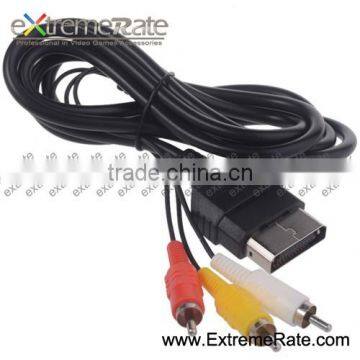 High quality AV Cable Kit Video Cord For Xbox 360 Black