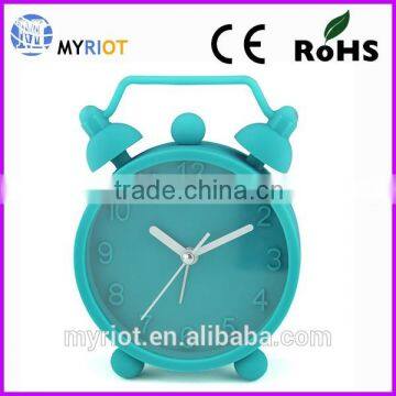 2016 New Colorful Silicone Alarm Clock Hot Sale Promotional Gift photo-3