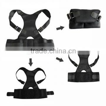 magnetic clavicle support strap shoulder corrector