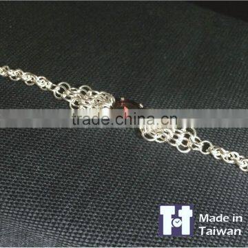 New Design Customized 925 Lace Spar Sterling Silver Bracelet Jewelry photo-3