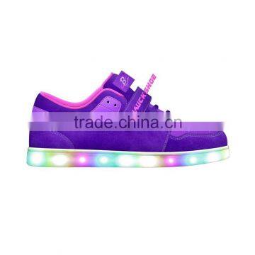Cheap Lovely LED Kid Shoes Buckle up Kids Sneakers for Wholesale Made in China