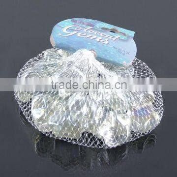 Fushing glass stone for home decoration
