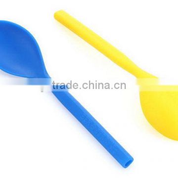 Top grade unique hot-sale plastic straw spoon