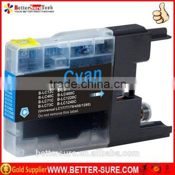 compatible Brother ink cartridge LC12 LC40 LC71 LC73 LC75 LC400 LC1220 LC1240XL Cyan