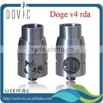 2015 new e cig rda doge v4 clone doge v4 rda fast delivery