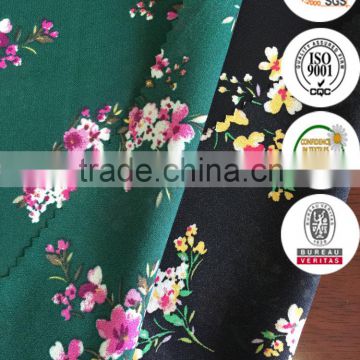 75D 100% Polyester printed chiffon fabric