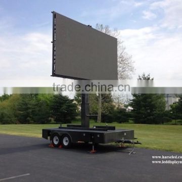 Truck mobile advertising led display