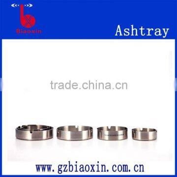 round ashtray, stainless steel ashtray