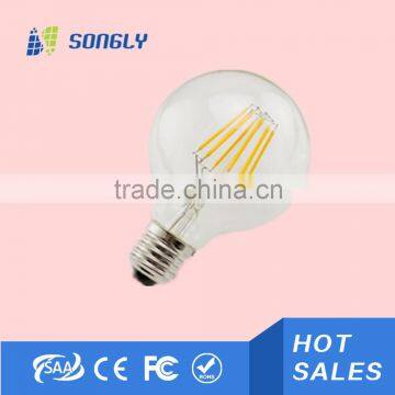 CE 360 degree 8w e27 e26 b22 Dimmable led filament bulb