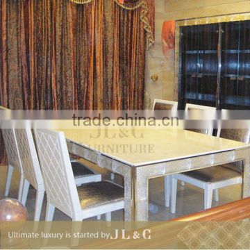 JT14-02 High Quality Modern mdf dining table prices from JLC furniture