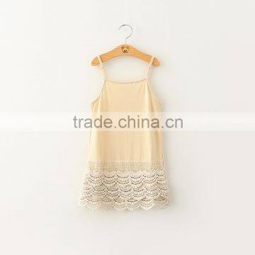 summer navy beige cool style dress for baby girls