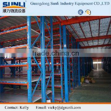 Meduim-duty warehouse metal shelving