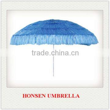 straw outdoor umbrella