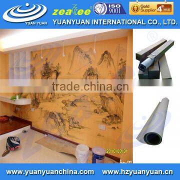 PVC wall paper for office decoration, PVC foaming wall paper for projects