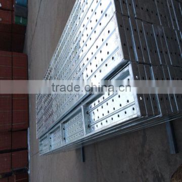 scaffolding pre-galvanized steel plank