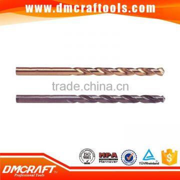 High quality DIN340 bright finishing hss twist drill bit for drilling metal