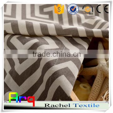 3D 100% polyester printed modern design geometry half blackout fabric for window/ livingroom home/hotel curtain