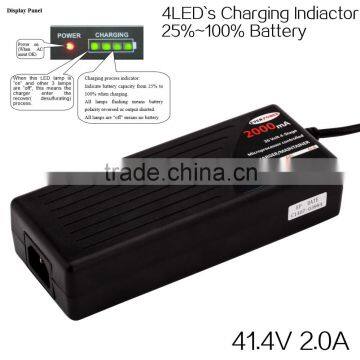 Latest Best Quality SLA Battery Charger Smart MCU Controller Lead Acid Battery E-bike Charger 36V