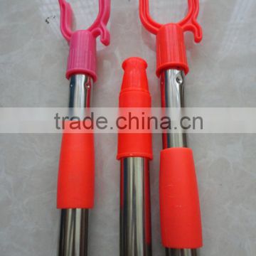 High Quality Telescopic Stainless Steel Metal Cloth Hanger Fork Plastic Fork