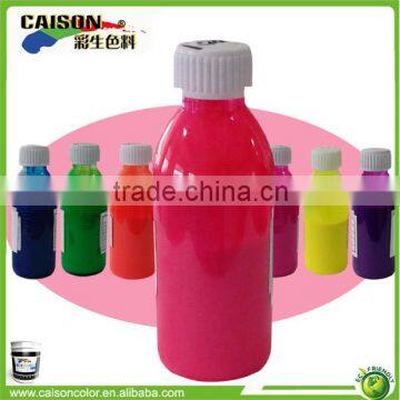 environmental friendly cloth fluorescent color paste Chinese factory