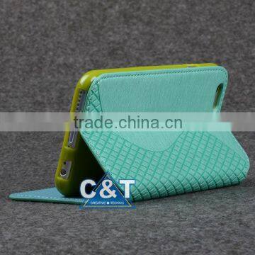 C&T Premium PU Leather Wallet Pouch Flip Case Cover for Nokia Lumia 535 photo-5