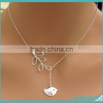 Simple And Elegant Fashion 8 Shape Bird Tassel Necklace Wholesale