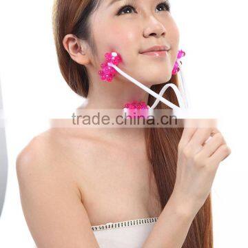 Plastic Rose Face up Face and Chin Roller Massager,anti-face Wrinke Roller Massager photo-6
