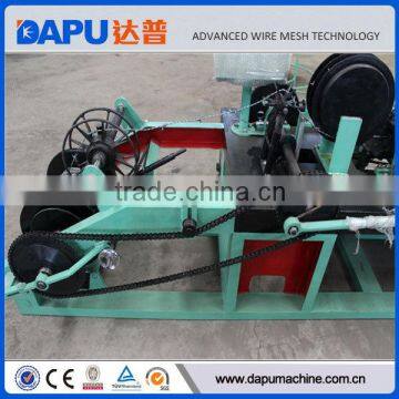 Border security wire barbed making machine plant