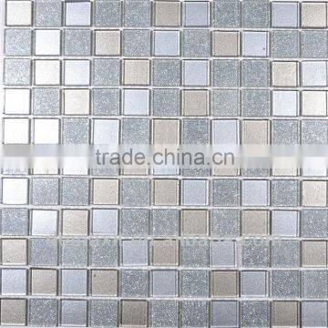 China Glass Mosaic Price Cheap Brown Resin Cameo Glass Tiles