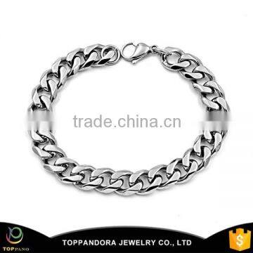 Cheap Price India Silver Bracelet Chain Link Metal Bracelet