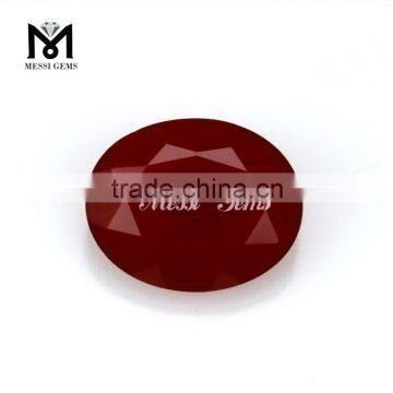 Wholesale Oval 8x10 Red Agate Beads