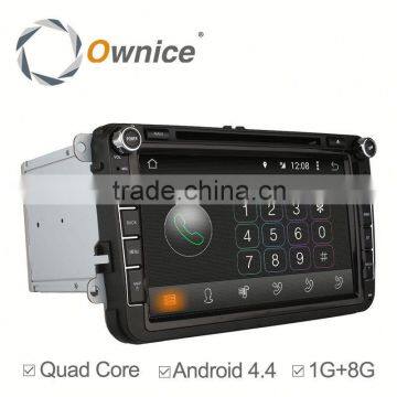 Ownice c180 quad core Android 5.1 gps navi car dvd For volkswagen polo golf built in Wifi Bluttooth