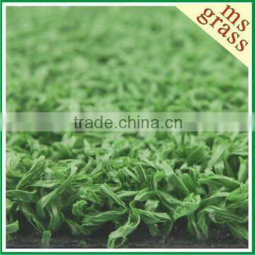 Durable artificial grass for plastic ground cover mat