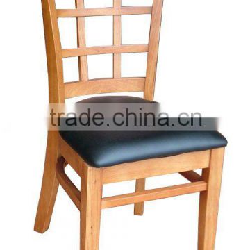 MH-02 Home furniture Wooden Dining Chair with PU Cushion