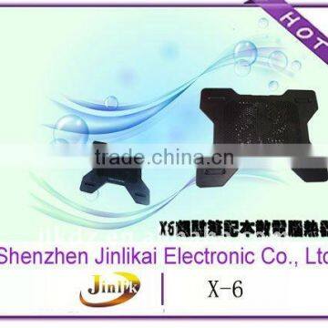 X-shape good quality flashing usb radiator cooling fan motor 24v