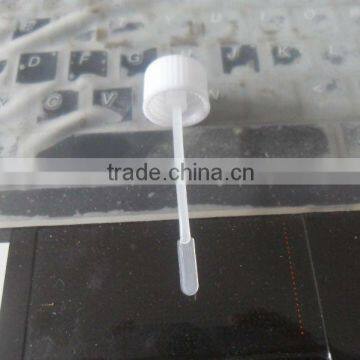 18/410 neck size amber bottle with spatula screw normal cap for bottle