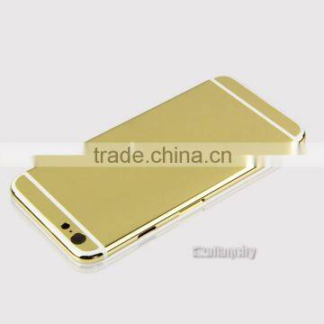 Wholesale! Customize! gold housing for iphone 6s Plus back replacement for iphone gold plate