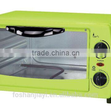 9L new stype green mini toaster oven popular in Korea Japan