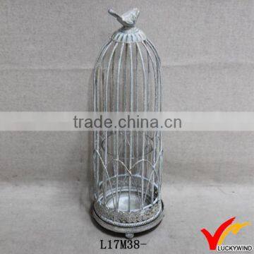 mini reproduction birdcage design metal lanterns manufacturers