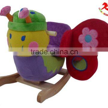 customized colorful plush animal sofa chair with music